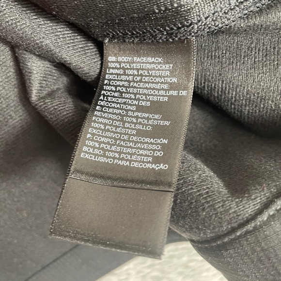 The North Face Castle Rock Soft Shell Vest Womens Medium Black Zip Embroidered - Picture 8 of 12